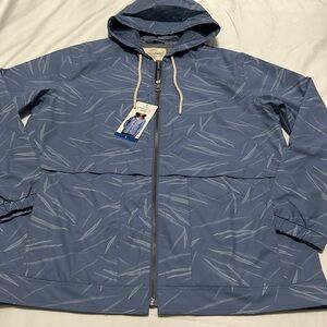 Weatherproof Rain Jacket,blue, size L NWT